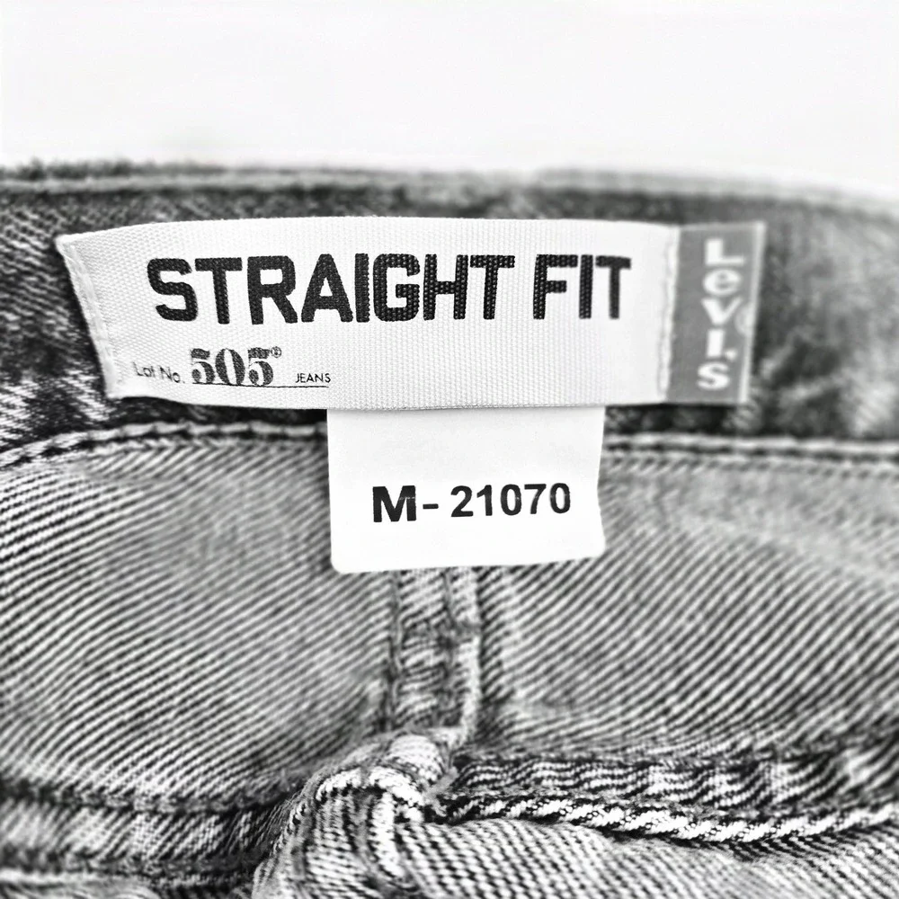 VINTAGE Levi's 505 Men Jeans 31X34 Blue Y2K Denim Straight Leg 33